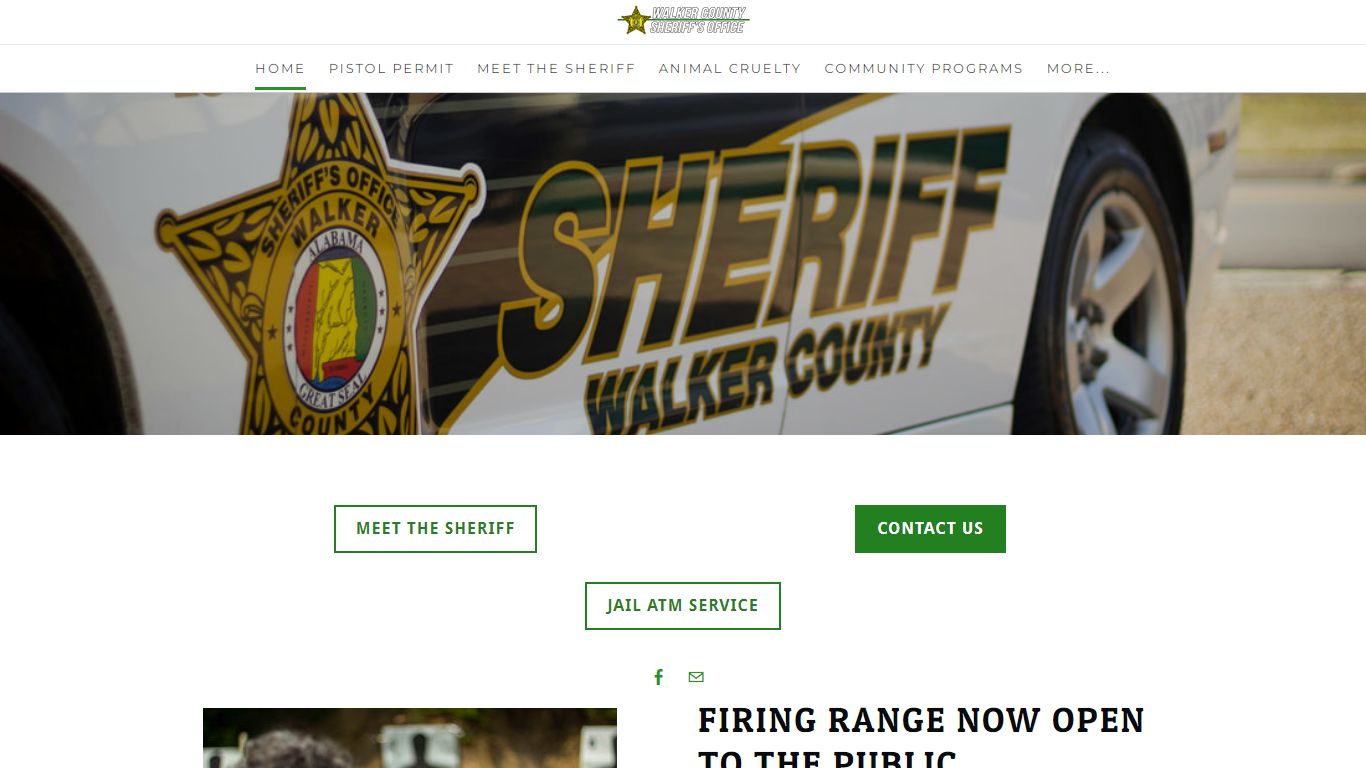 Walker County Sheriff's Office, Sheriff Nick Smith - Home